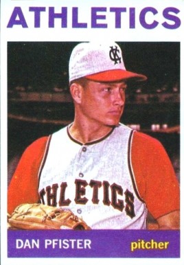 1964 Topps Dan Pfister #302 Baseball Card
