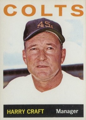 1964 Topps Harry Craft #298 Baseball Card