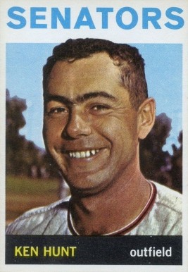 1964 Topps Ken Hunt #294 Baseball Card