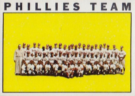 1964 Topps Philadelphia Phillies Team #293 Baseball Card
