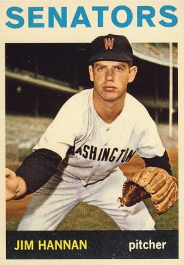 1964 Topps Jim Hannan #261 Baseball Card