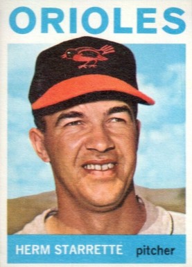 1964 Topps Herm Starrette #239 Baseball Card