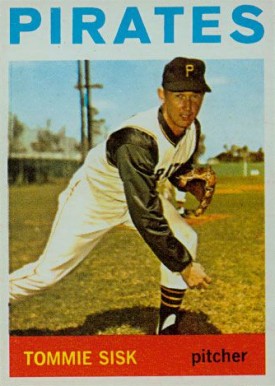 1964 Topps Tommie Sisk #224 Baseball Card