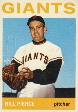 1964 Topps Bill Pierce #222 Baseball Card