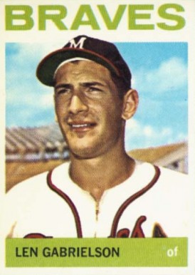 1964 Topps Len Gabrielson #198 Baseball Card