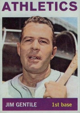 1964 Topps Jim Gentile #196 Baseball Card