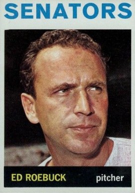1964 Topps Ed Roebuck #187 Baseball Card