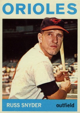 1964 Topps Russ Snyder #126 Baseball Card