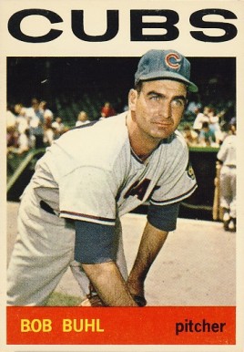 1964 Topps Bob Buhl #96 Baseball Card