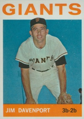 1964 Topps Jim Davenport #82 Baseball Card