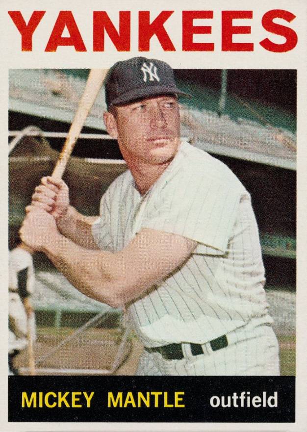 1964 Topps Mickey Mantle #50 Baseball Card