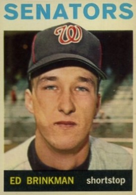 1964 Topps Ed Brinkman #46 Baseball Card