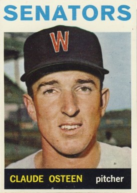 1964 Topps Claude Osteen #28 Baseball Card