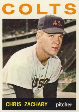 1964 Topps Chris Zachary #23 Baseball Card