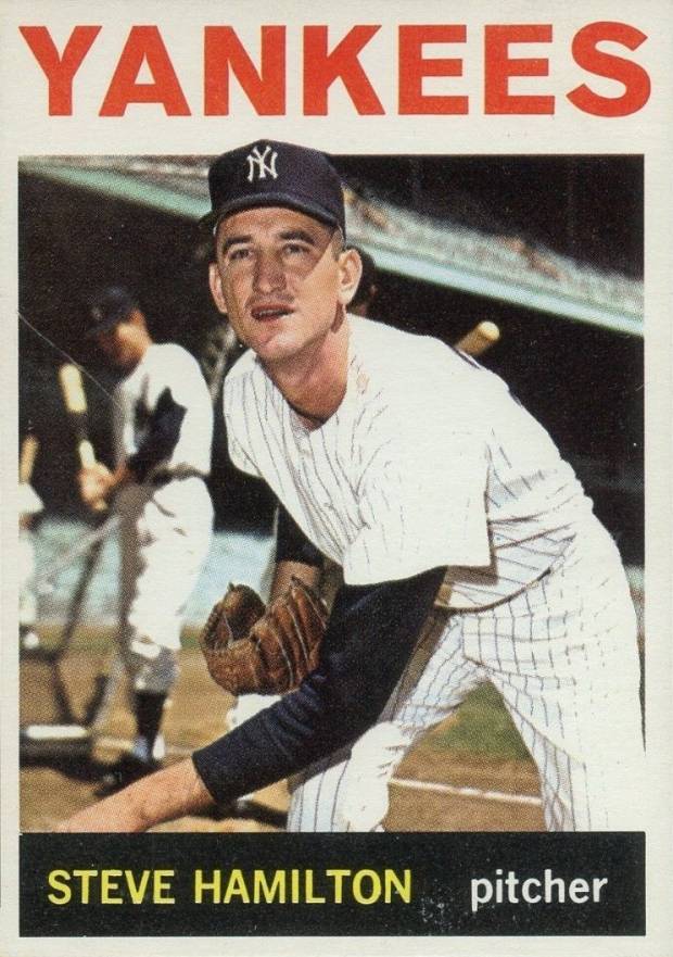 1964 Topps Steve Hamilton #206 Baseball Card