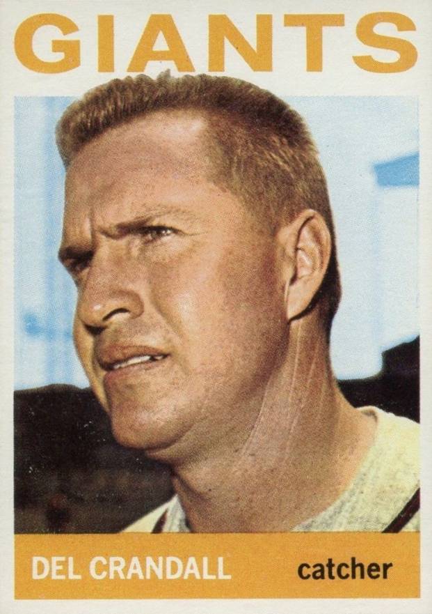 1964 Topps Del Crandall #169 Baseball Card