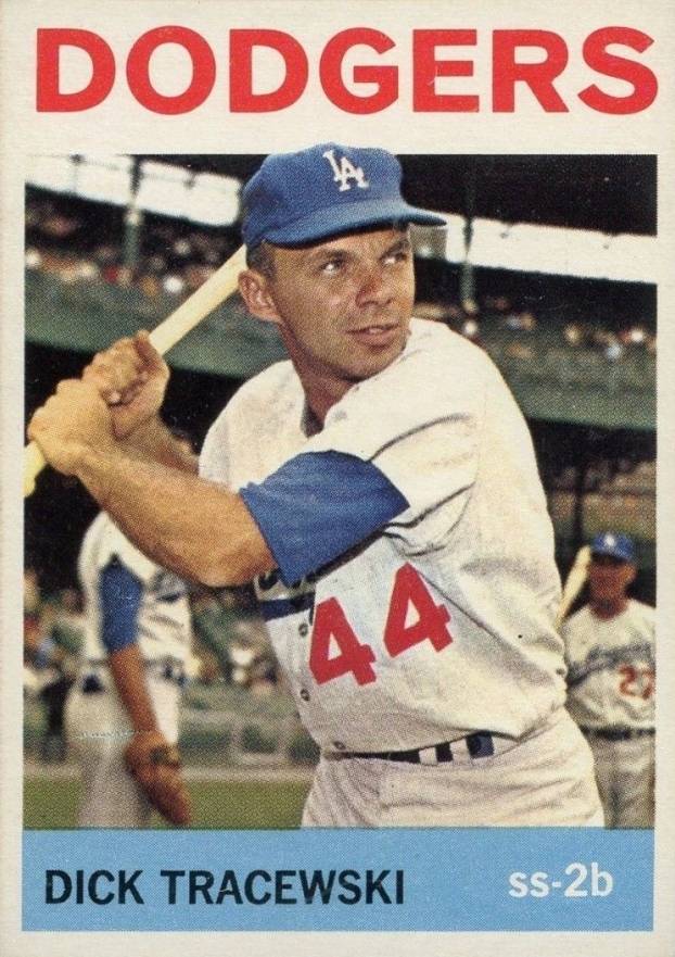 1964 Topps Dick Tracewski #154 Baseball Card
