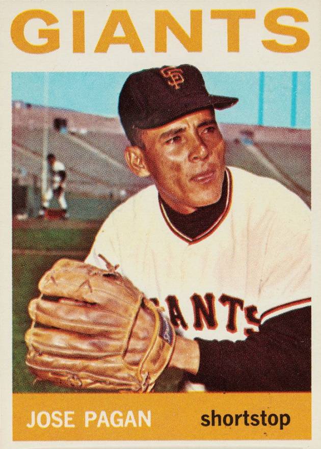 1964 Topps Jose Pagen #123 Baseball Card