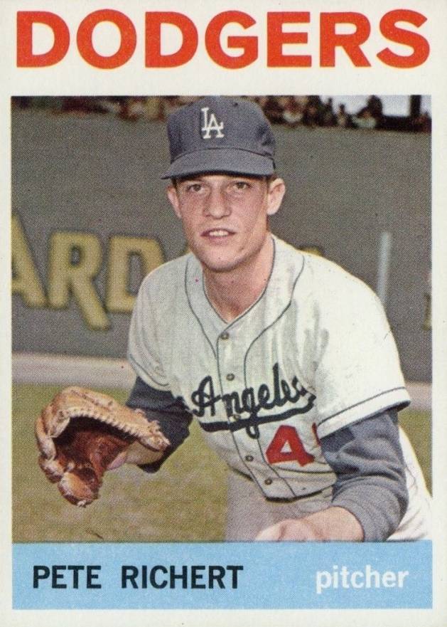 1964 Topps Pete Richert #51 Baseball Card