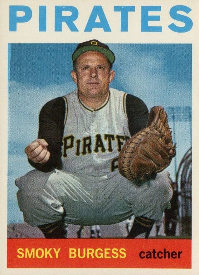 1964 Topps Smoky Burgess #37 Baseball Card