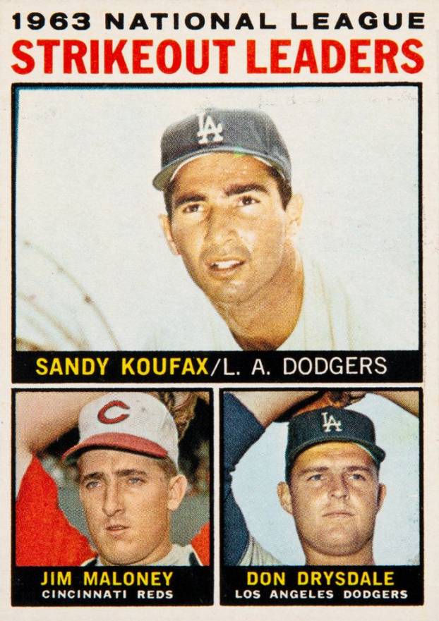 1964 Topps N.L. Srikeout Leaders #5 Baseball Card