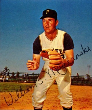 1965 Kahn's Wieners Bill Mazeroski # Baseball Card