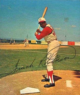 1965 Kahn's Wieners Frank Robinson # Baseball Card