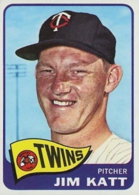 1965 O-Pee-Chee Jim Kaat #62 Baseball Card