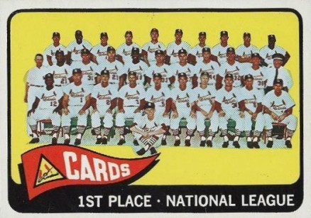 1965 O-Pee-Chee Cards Team #57 Baseball Card