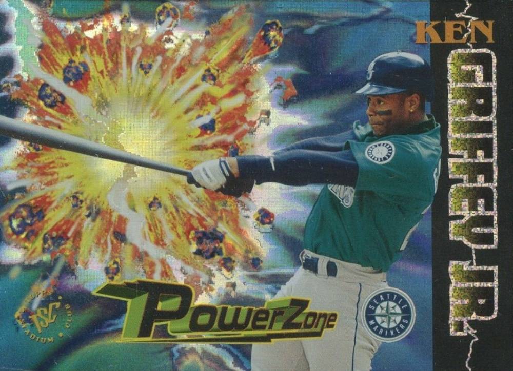 1995 Stadium Club Power Zone Ken Griffey Jr. #PZ7 Baseball Card