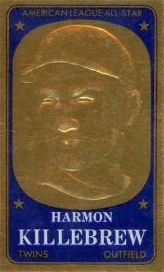 1965 Topps Embossed Harmon Killebrew #56 Baseball Card