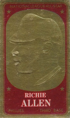 1965 Topps Embossed Richie Allen #36 Baseball Card