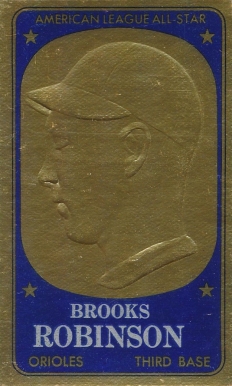 1965 Topps Embossed Brooks Robinson #16 Baseball Card