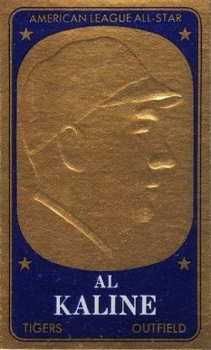 1965 Topps Embossed Al Kaline #13 Baseball Card