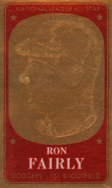 1965 Topps Embossed Ron Fairly #2 Baseball Card
