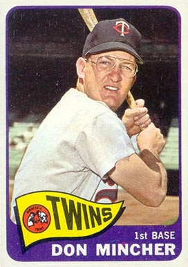 1965 Topps Don Mincher #108 Baseball Card
