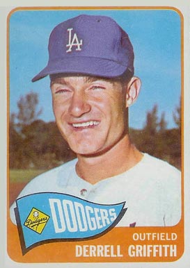 1965 Topps Derrell Griffith #112 Baseball Card