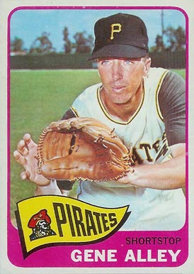 1965 Topps Gene Alley #121 Baseball Card
