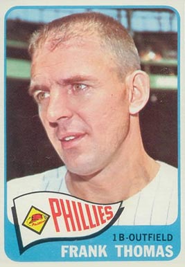 1965 Topps Frank Thomas #123 Baseball Card