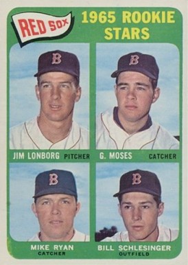 1965 Topps Red Sox Rookies #573 Baseball Card