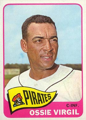 1965 Topps Ossie Virgil #571 Baseball Card