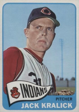 1965 Topps Jack Kralick #535 Baseball Card
