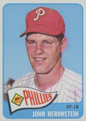 1965 Topps John Herrnstein #534 Baseball Card