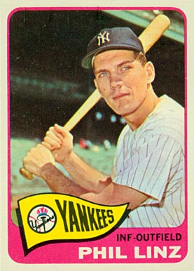 1965 Topps Phil Linz #369 Baseball Card