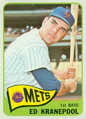 1965 Topps Ed Kranepool #144 Baseball Card