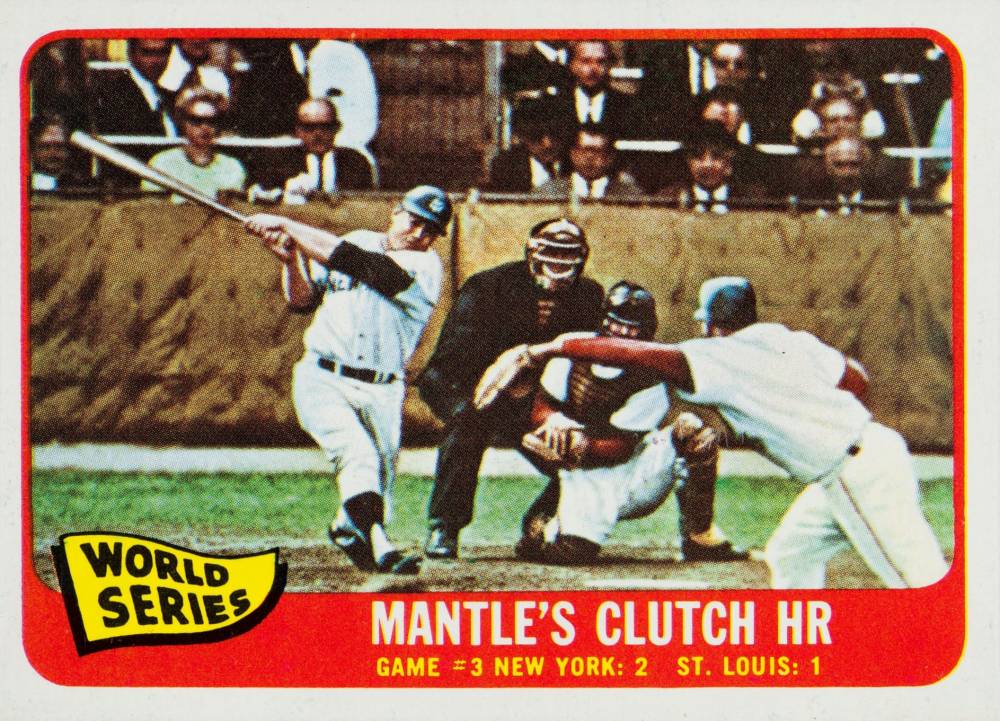 1965 Topps World Series Game #3 #134 Baseball Card