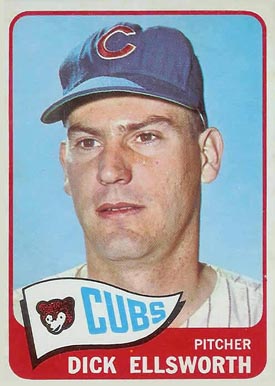 1965 Topps Dick Ellsworth #165 Baseball Card