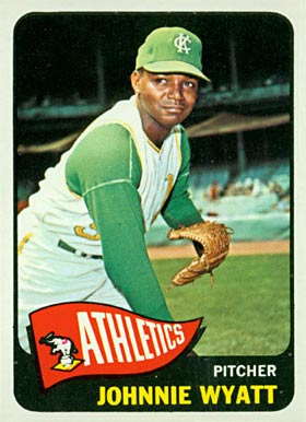 1965 Topps Johnnie Wyatt #590 Baseball Card
