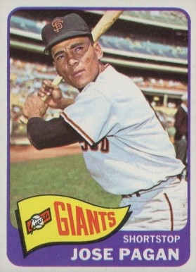 1965 Topps Jose Pagan #575 Baseball Card