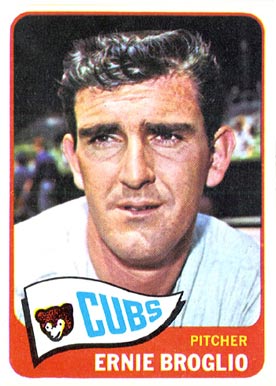 1965 Topps Ernie Broglio #565 Baseball Card